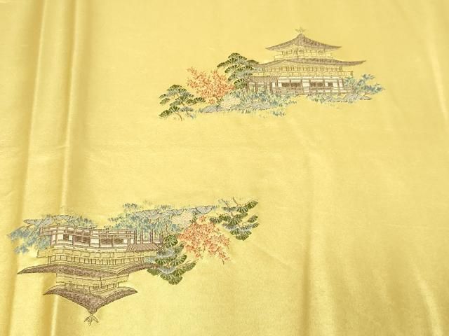 平和屋本店●太鼓柄袋帯　風景文　金泥箔　正絹　逸品　DABE9378sf 平和屋本店○太鼓柄袋帯 風景文 金泥箔 正絹 逸品 DABE9378sf - メルカリ
