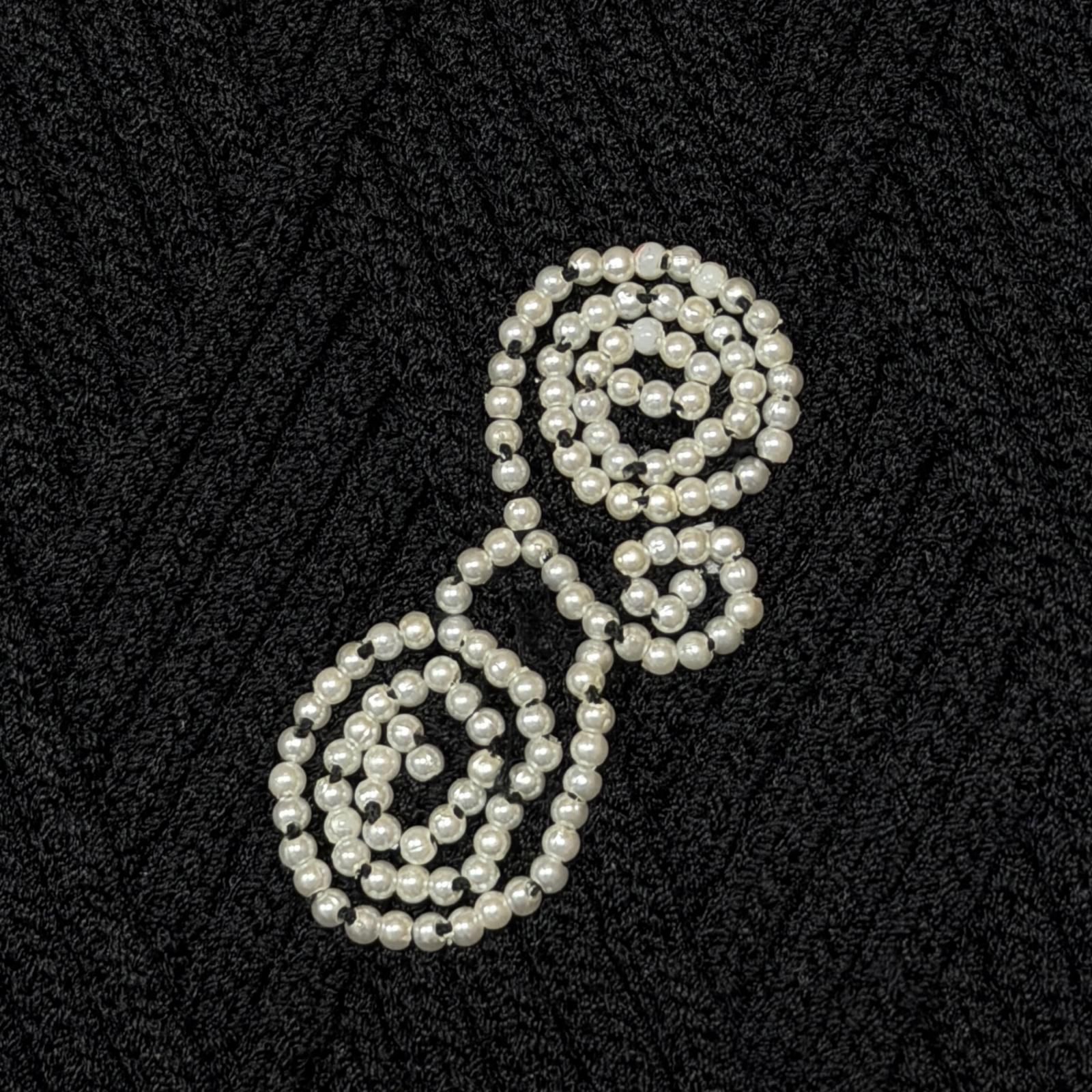 参考上代37400円 未使用 FAF(Fake As Flowers) 24AW Pearl Cardigan