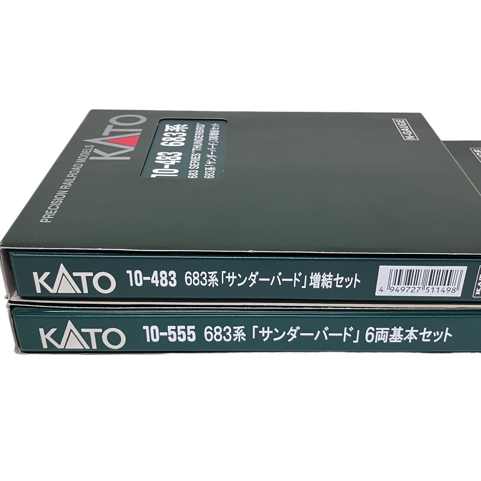 KATO 10-555 10-483 683系 サンダーバード 基本 増結 10両 セット N KATO 10-555 10-483 683系 サンダーバード 基本 増結 10両 セット N
