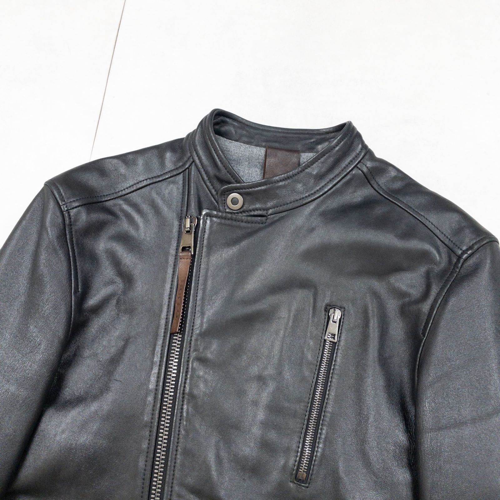 ◎RUFFO ルッフォ ライダースジャケット レザージャケット ダブル