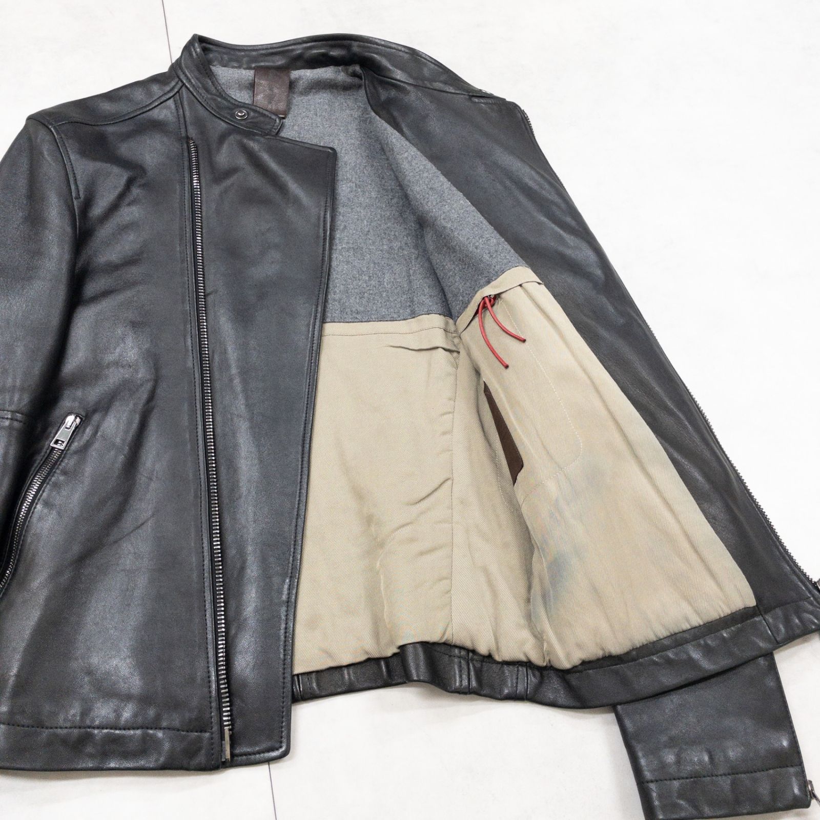 ◎RUFFO ルッフォ ライダースジャケット レザージャケット ダブル