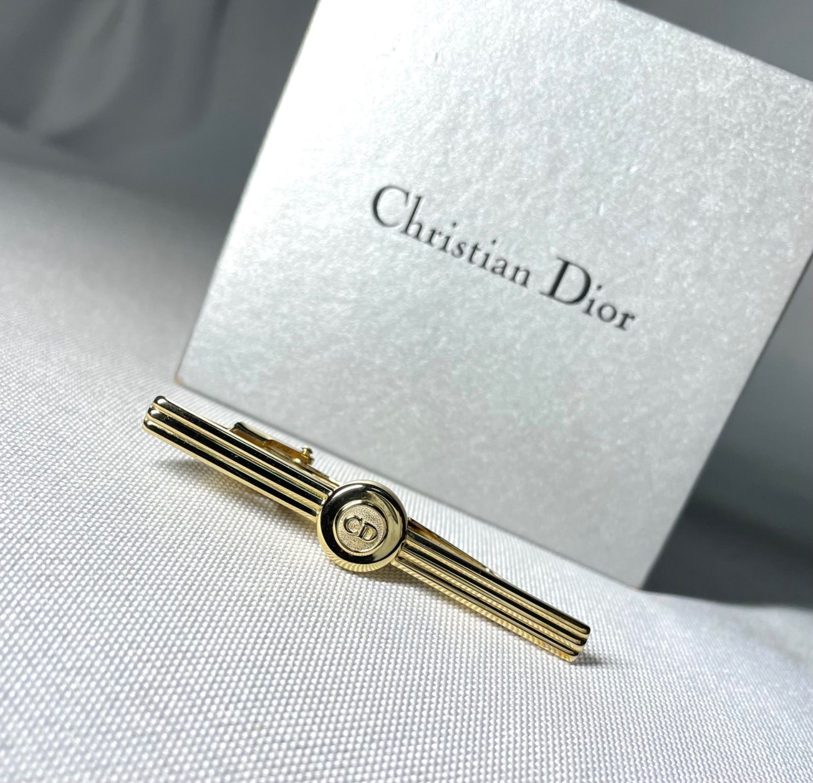 美品 希少 Dior Homme ディオールオム CDロゴ ストライプライン