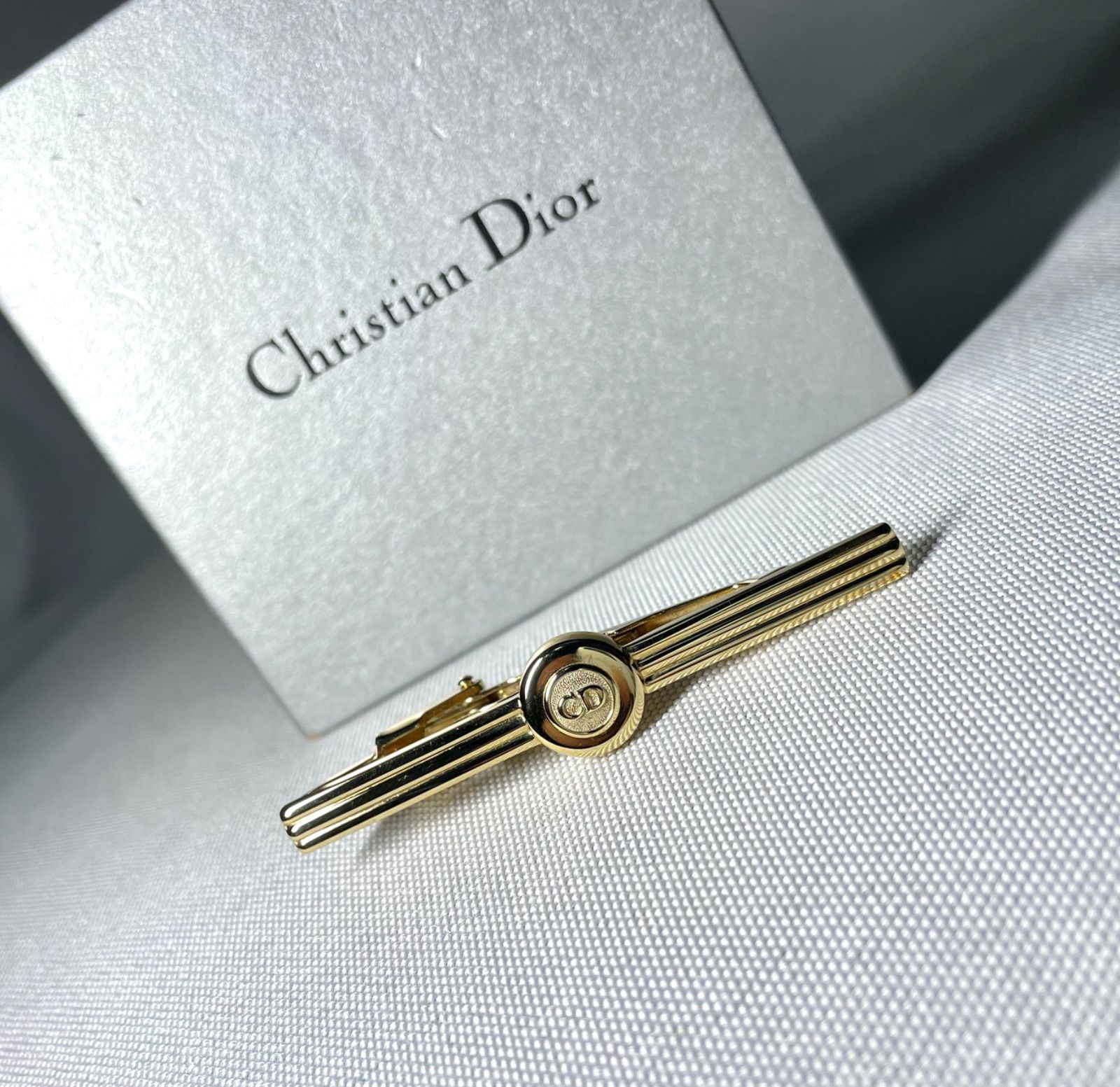 美品 希少 Dior Homme ディオールオム CDロゴ ストライプライン