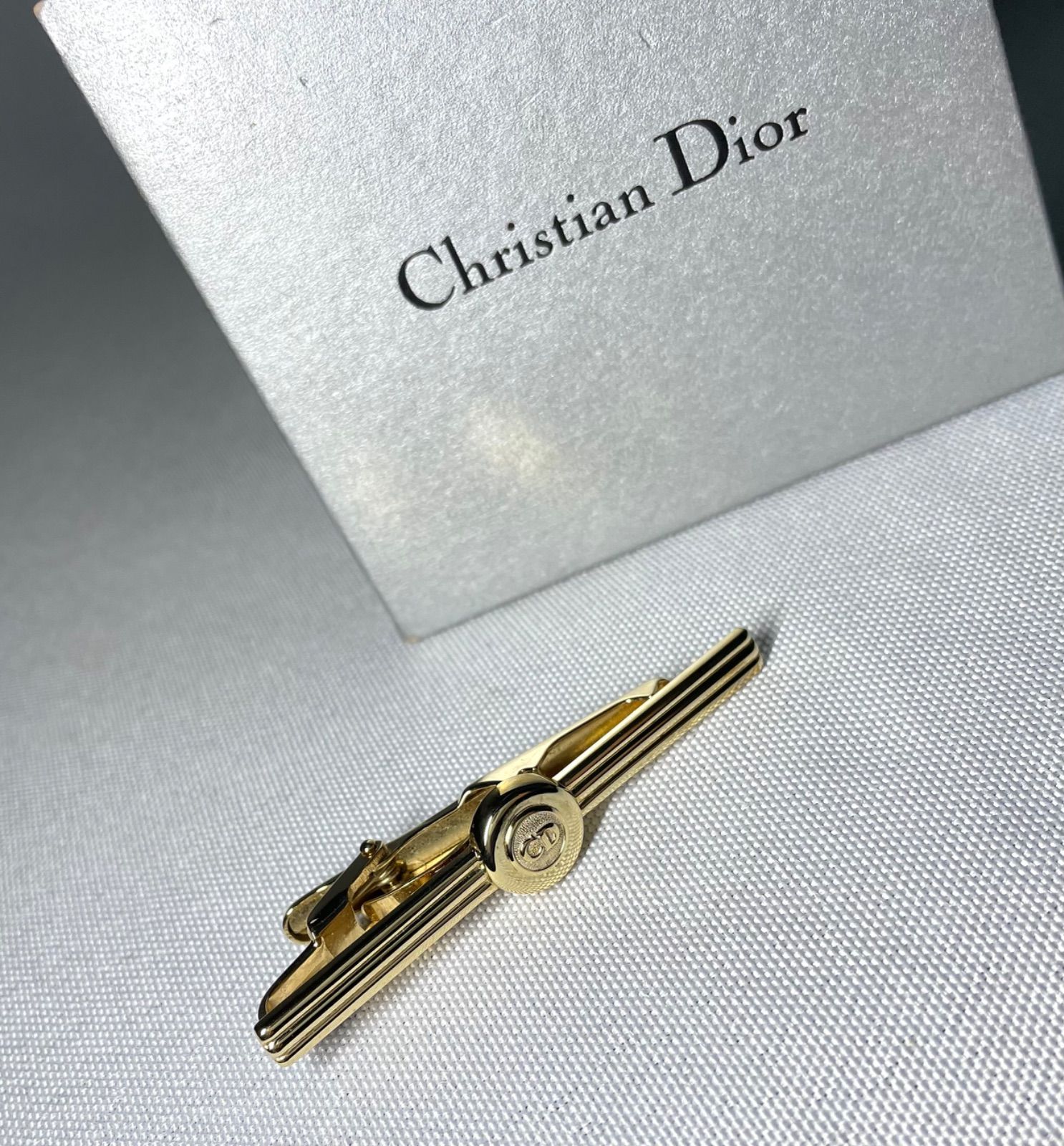 美品 希少 Dior Homme ディオールオム CDロゴ ストライプライン