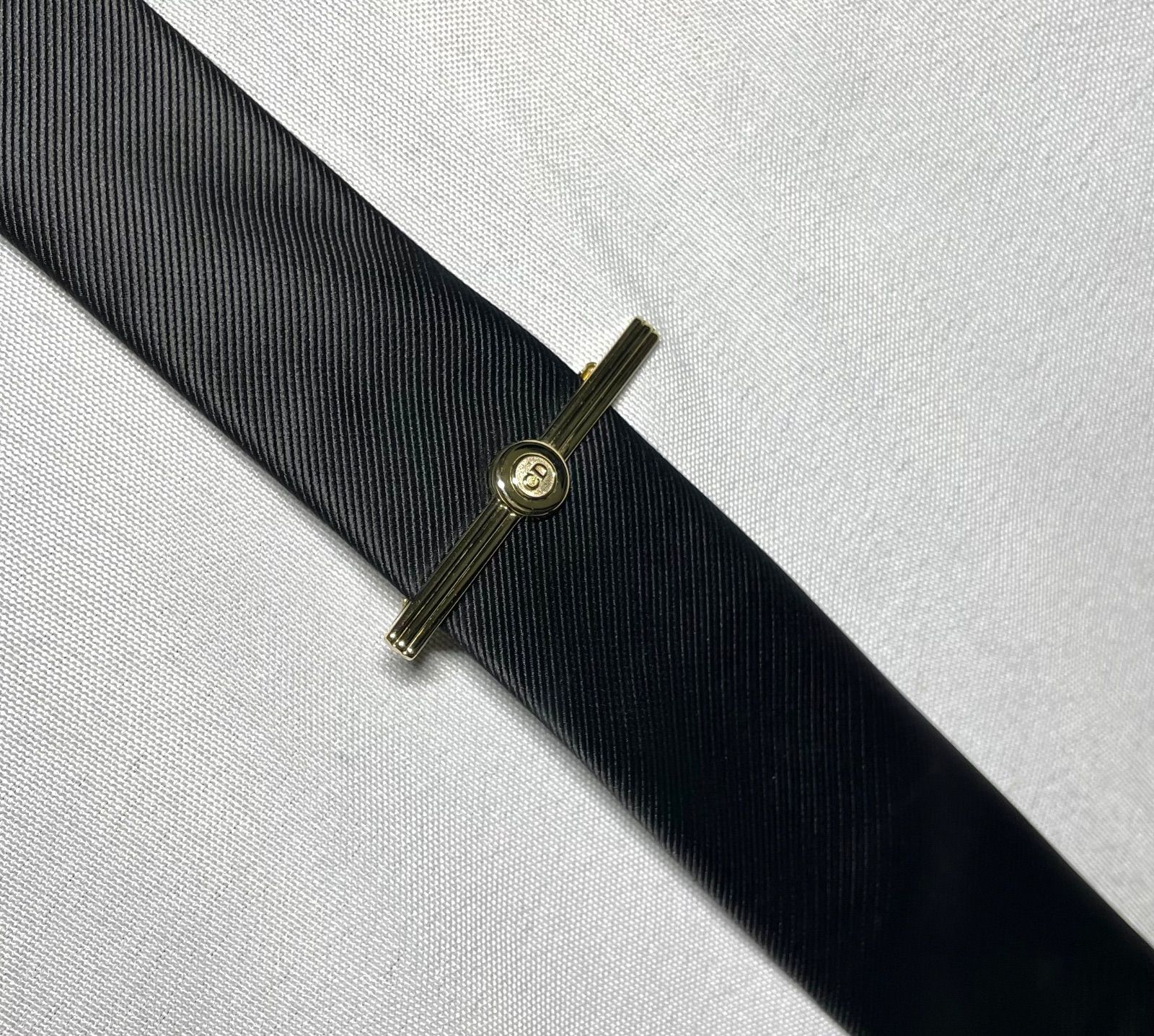 美品 希少 Dior Homme ディオールオム CDロゴ ストライプライン