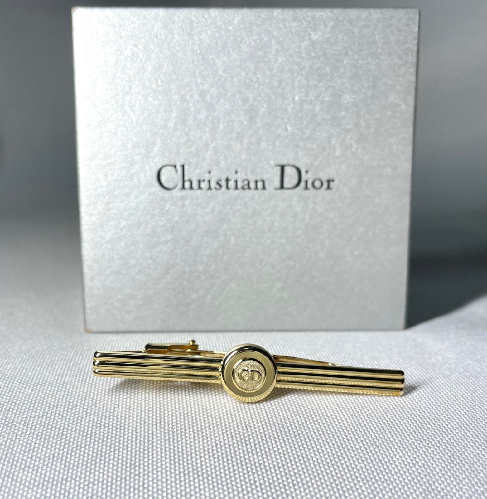 美品 希少 Dior Homme ディオールオム CDロゴ ストライプライン