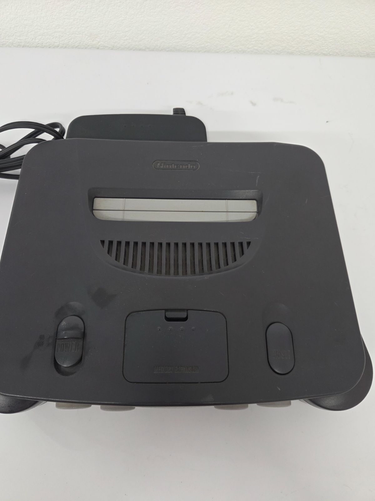 Nintendo64 任天堂 ニンテンドー64 本体 NUS-001 ACアダプター付 通電 