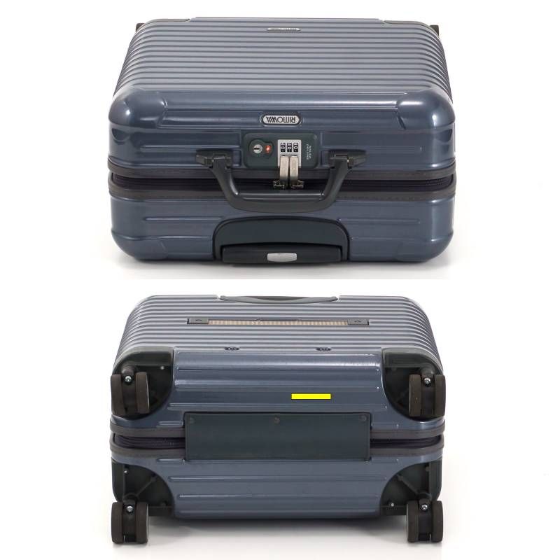 百貨店福袋 RIMOWA グレー 機内持込み4輪TSAロック 27l RIMOWAサルサ