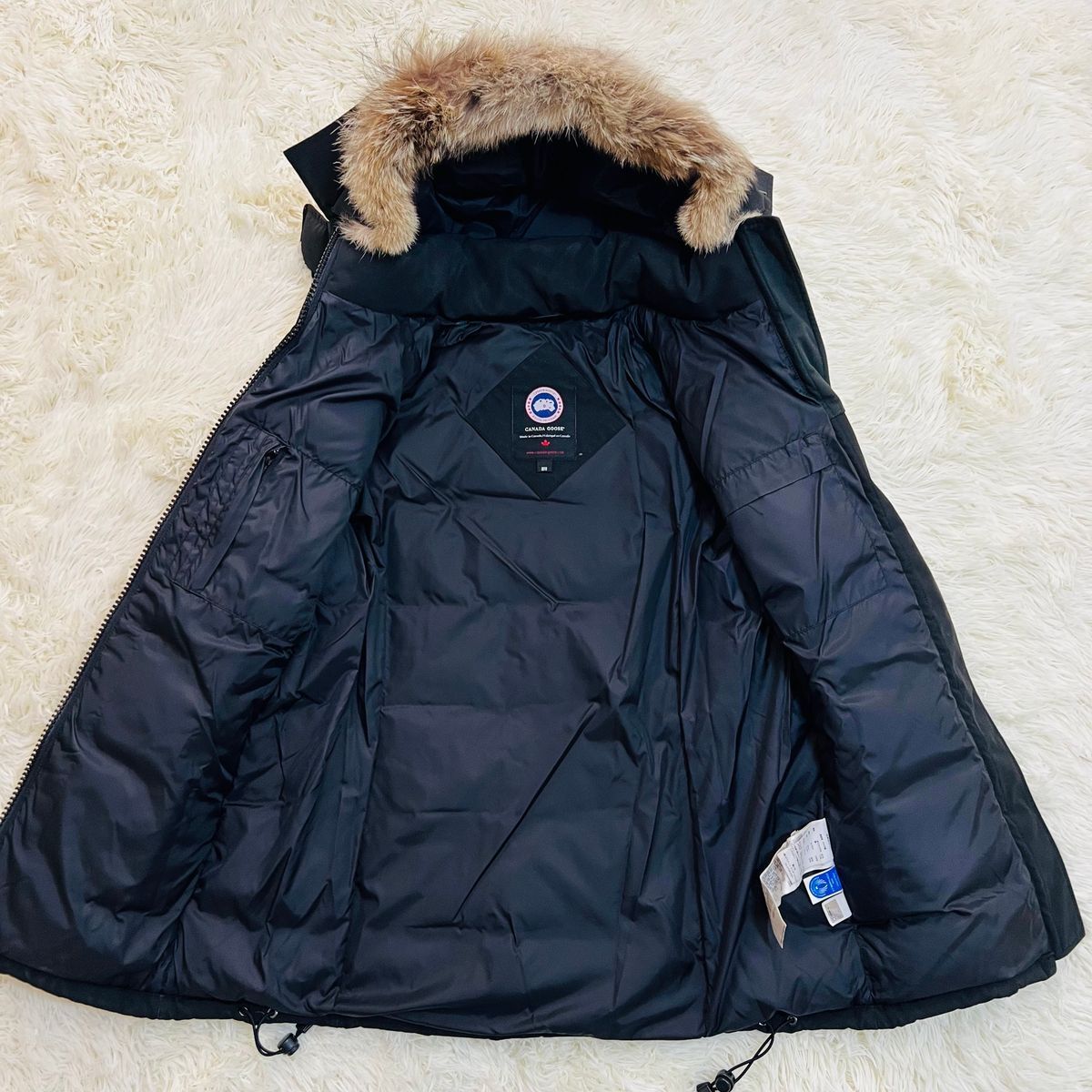 カナダグース ダウンコート M ブラック 2301JL グリフィン レディース 