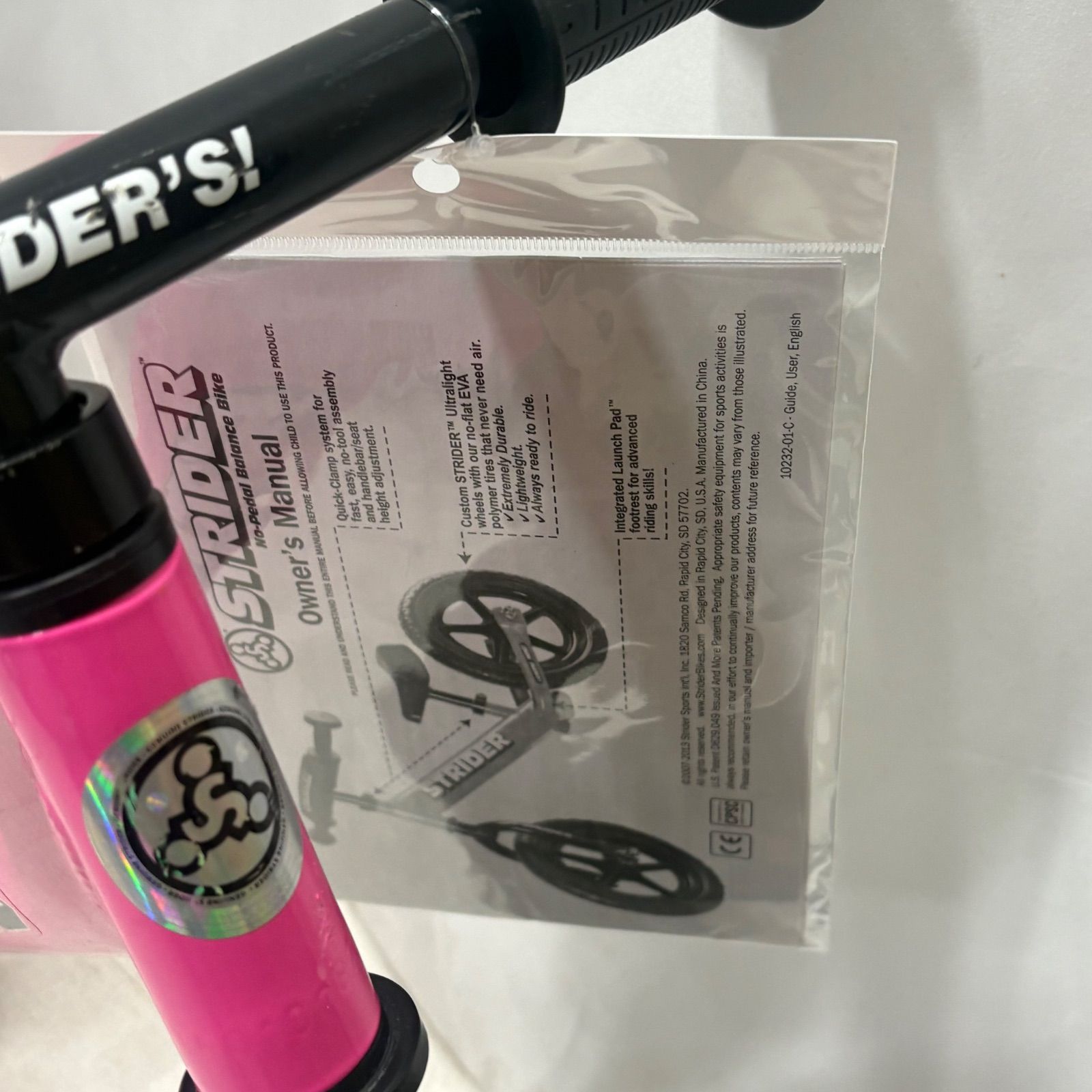 ストライダー スポーツ STRIDER 12インチ ピンク 日本正規品 ソフト