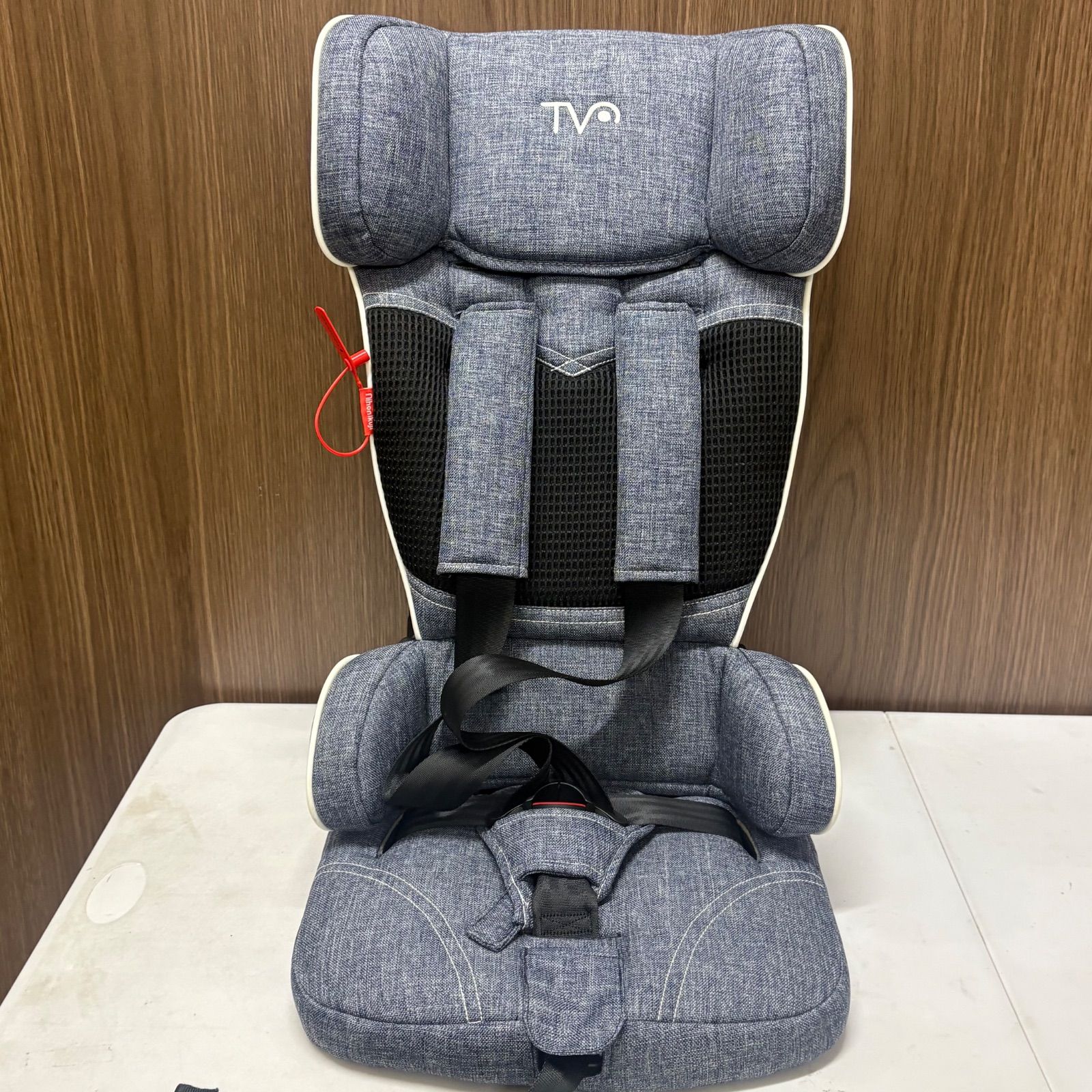 日本育児 トラベルベストECプラス デニム チャイルドシート - メルカリ