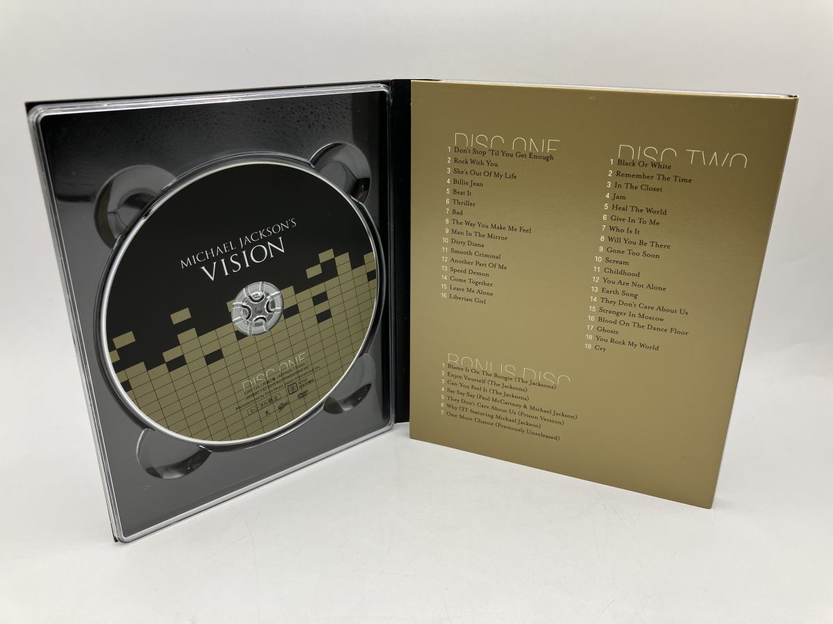 マイケル・ジャクソン VISION (完全生産限定盤)/DVD 3枚組 中古 セル版