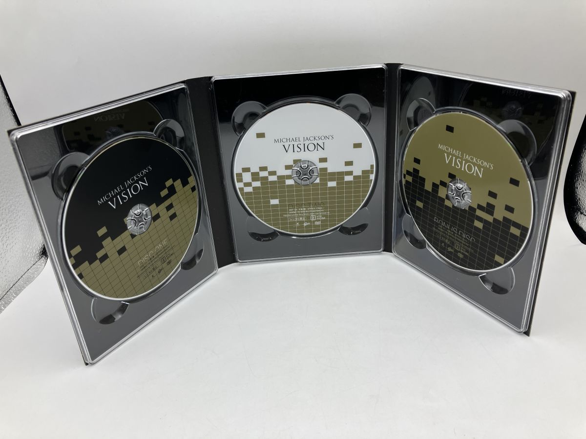 マイケル・ジャクソン VISION (完全生産限定盤)/DVD 3枚組 中古 セル版