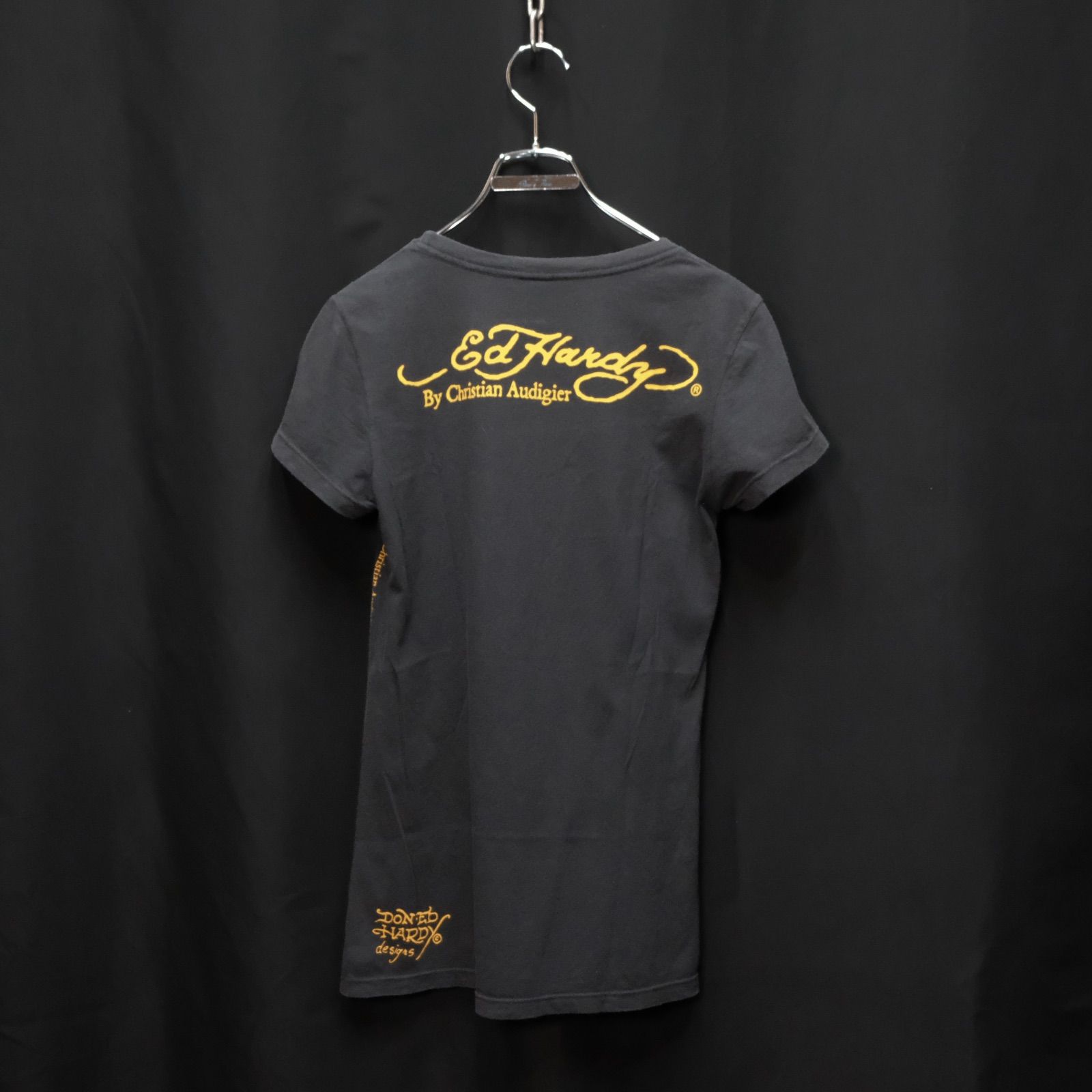 USA製 Disney × Ed Hardy by Christian Audigier チップとデール 半袖T 