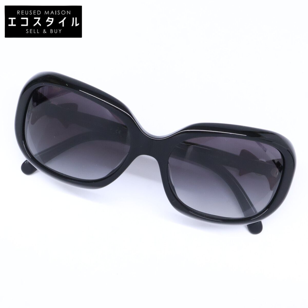 CHANEL シャネル 5170-A c.1231/8G ココマーク リボン 58□17 135