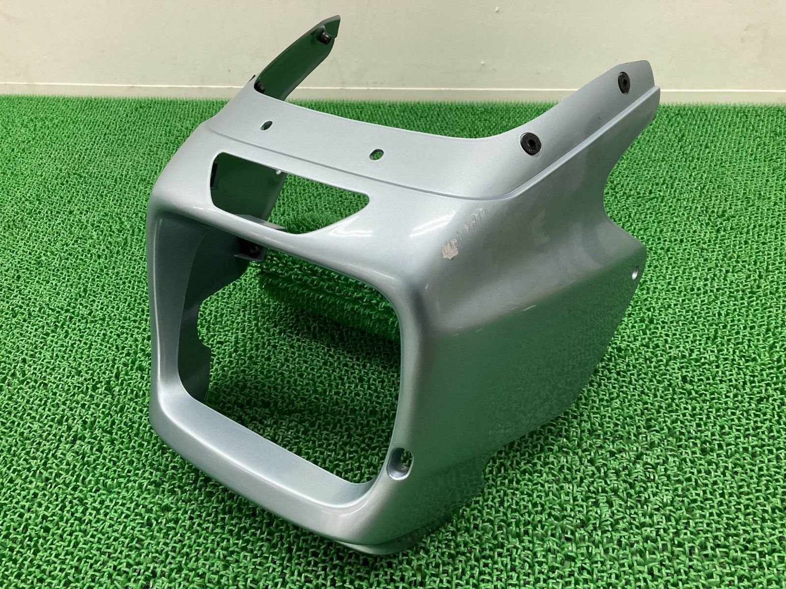 ZRX1100 アッパーカウル 水色 55028-1352 カワサキ 純正 中古 ZRT10C メタリックセレストシルバー ビキニカウル 品薄 Bo ZRX1100 アッパーカウル 水色 55028-1352 カワサキ 純正 中古 ZRT10C