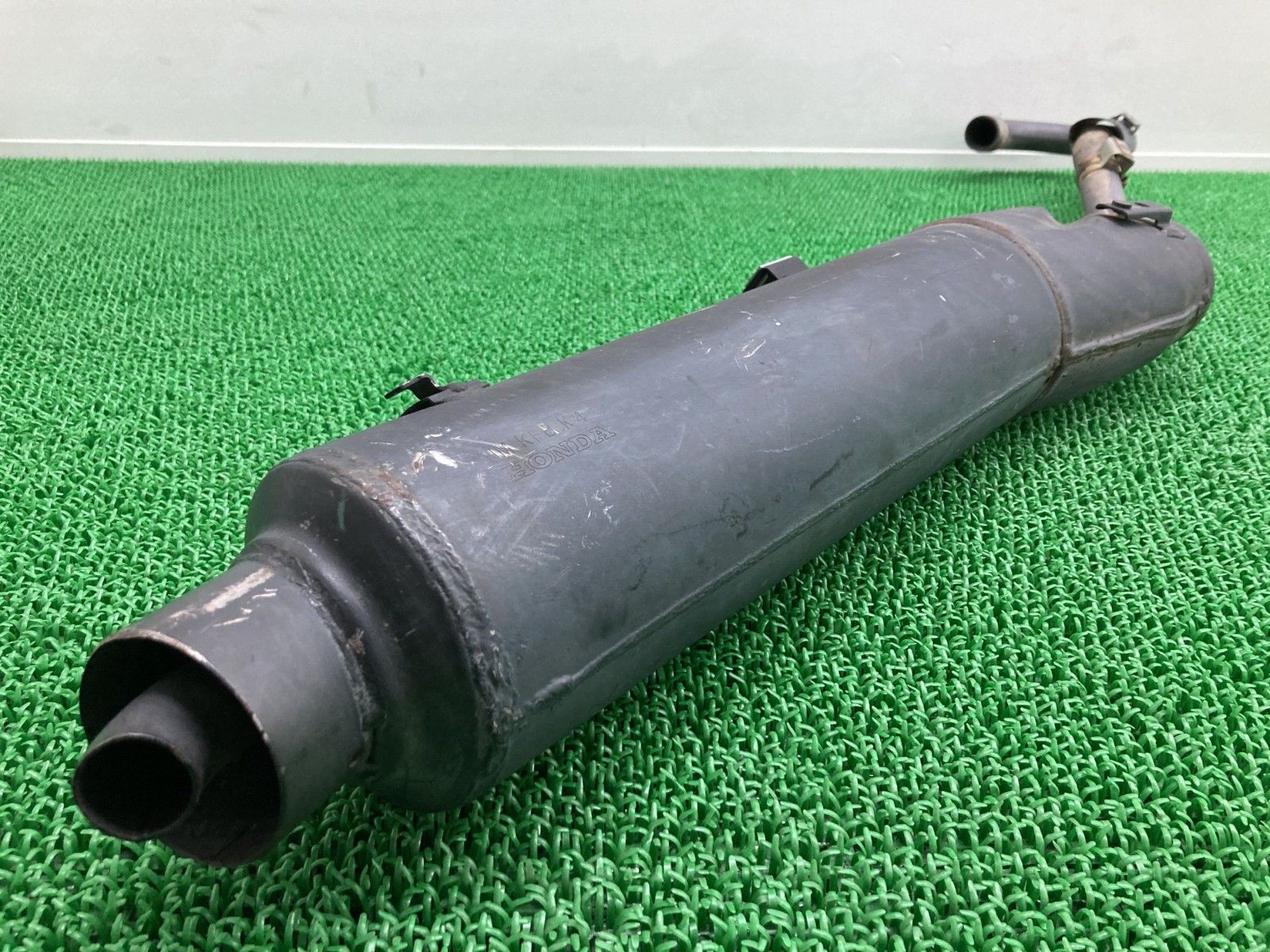 XR230 マフラー KFB K4 ホンダ 純正 中古 バイク 部品 MD36 フルエキ コケキズ無し 品薄 希少 車検 Genuine bQ XR230 マフラー KFB K4 ホンダ 純正 中古 バイク 部品 MD36 フルエキ