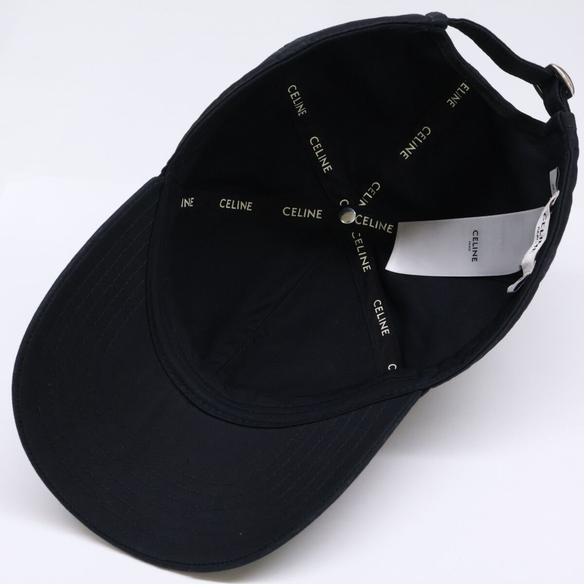 CELINE セリーヌ 【美品】2AUS9969P.38NO ロゴ ベースボールキャップ