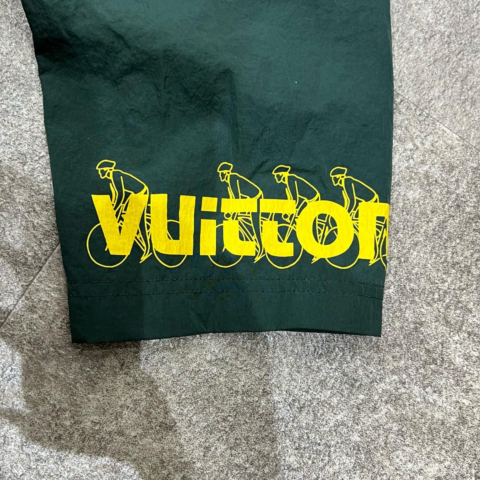 国内正規 LOUIS VUITTON 22AW Patchwork Baseball Jersey Blouson Zip