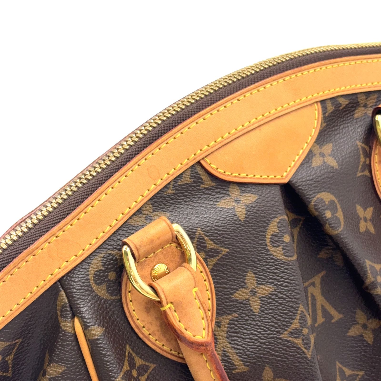 LOUIS VUITTON ティヴォリPM モノグラム モノグラム レザー×PVC 