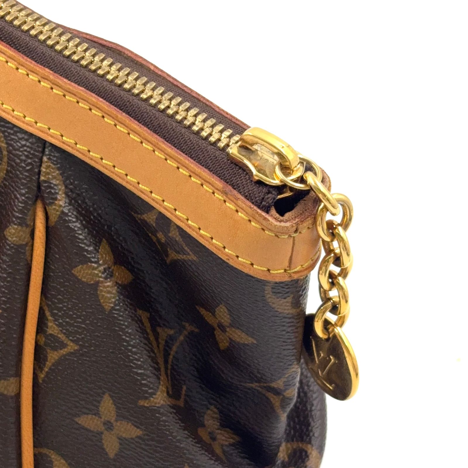 LOUIS VUITTON ティヴォリPM モノグラム モノグラム レザー×PVC 