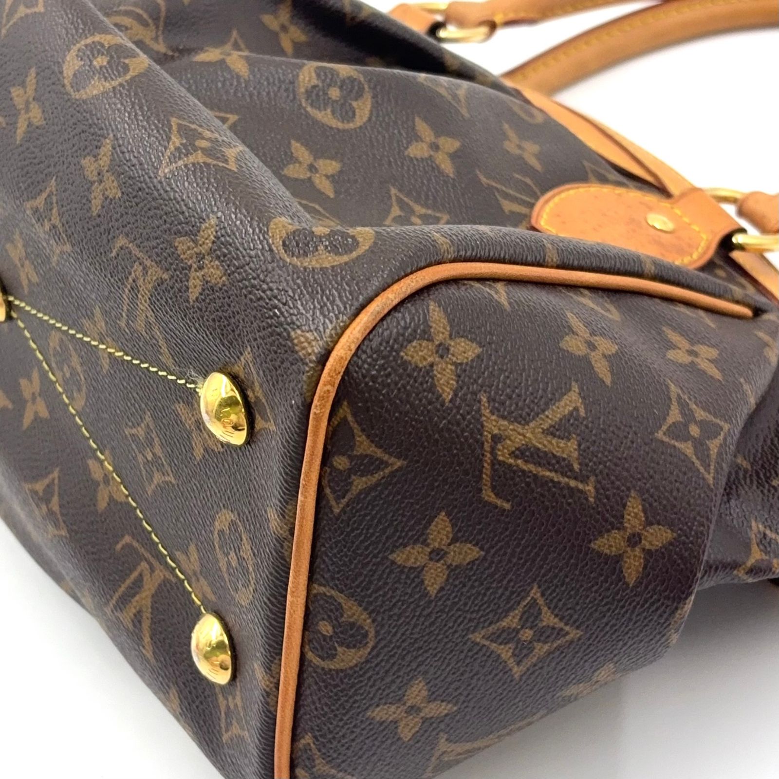 LOUIS VUITTON ティヴォリPM モノグラム モノグラム レザー×PVC 