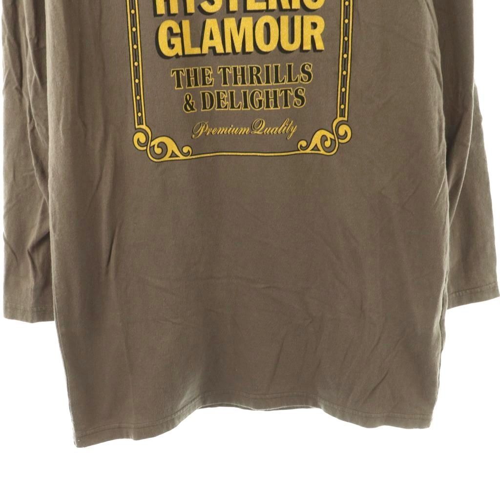 ヒステリックグラマー HYSTERIC GLAMOUR ガール 長袖 Tシャツ