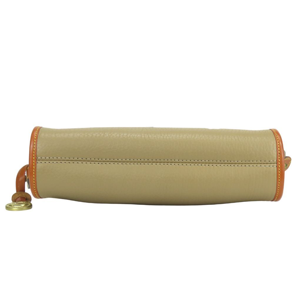 【中古】 ドゥーニー＆バーク ショルダーバッグ レザー カーキ ブラウン 2WAY 斜め掛け レディース 女性 DOONEY &amp; BOURKE 中古】 ドゥーニー＆バーク ショルダーバッグ レザー カーキ ブラウン