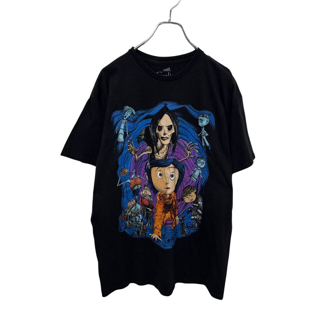 LAIKA Coraline】 Stop Motion Movie Graphic Tee コララインとボタン 