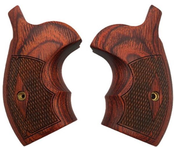 新品 アルタモント 木製グリップ S&W K/Lラウンドフレーム パフォーマンスセンター ブーツグリップ ダイヤチェッカー スーパーローズレッド ALT-SW-K-R0000 [佐川急便]