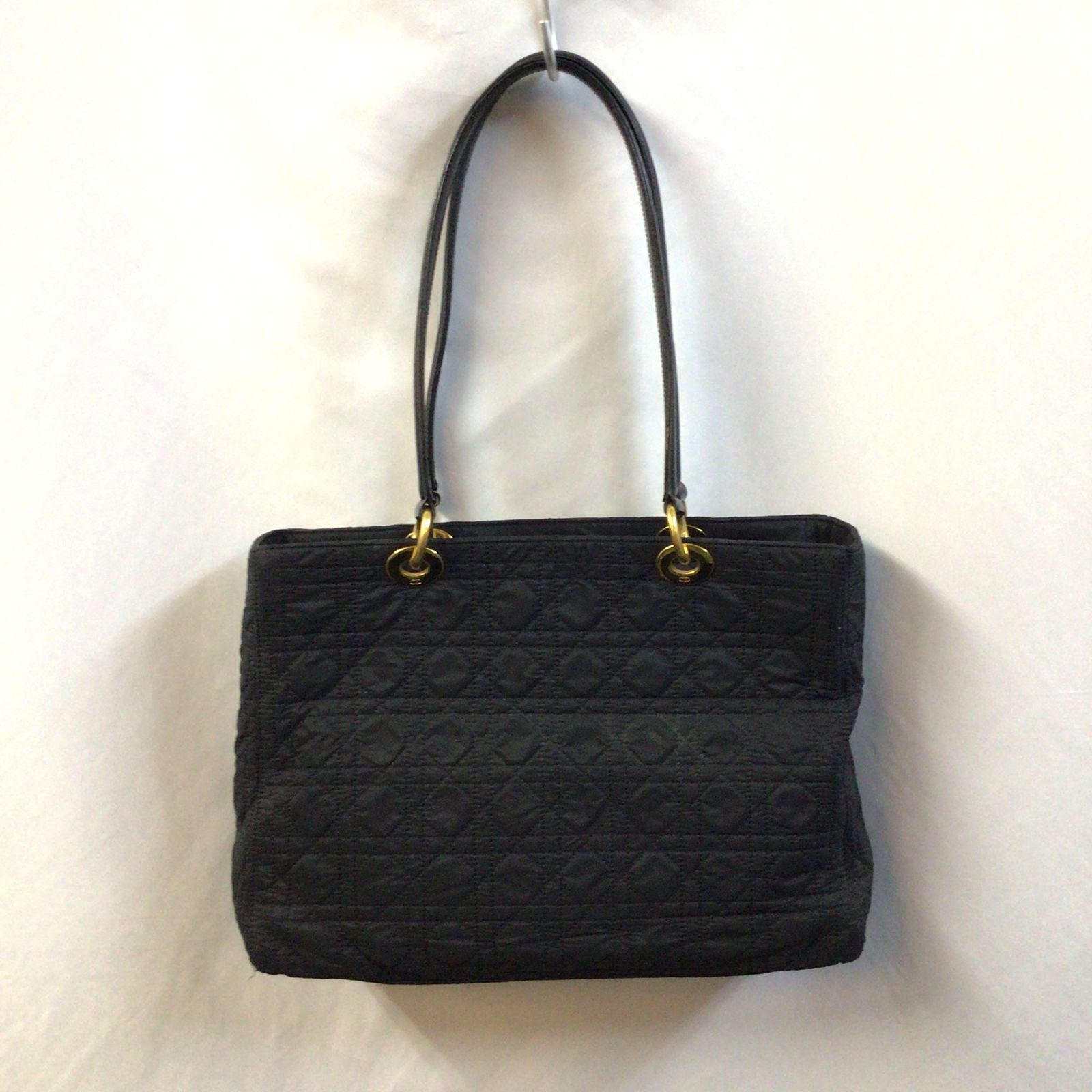 dior カナージュ キルティング ハンドバッグ スモール チャーム