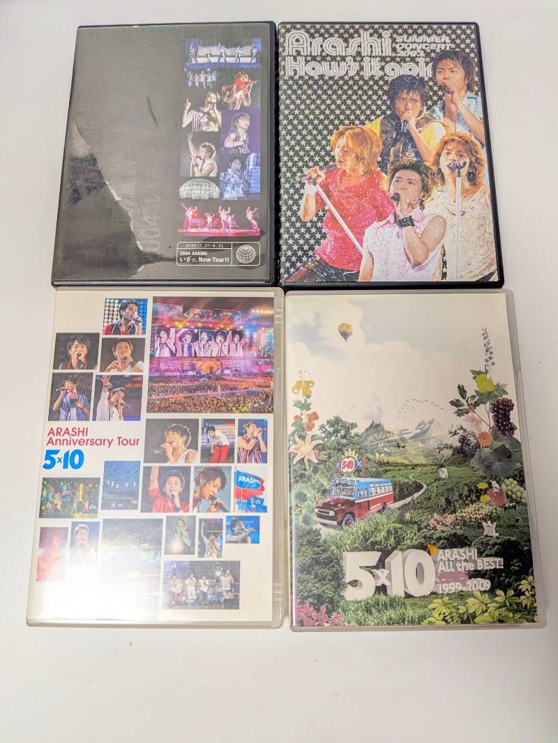 嵐 ARASHI DVD まとめ売り 16枚 セット 初回盤あり 通常盤 & 初回盤】嵐 ARASHI ライブ DVD まとめ売り 15枚 セット DVD