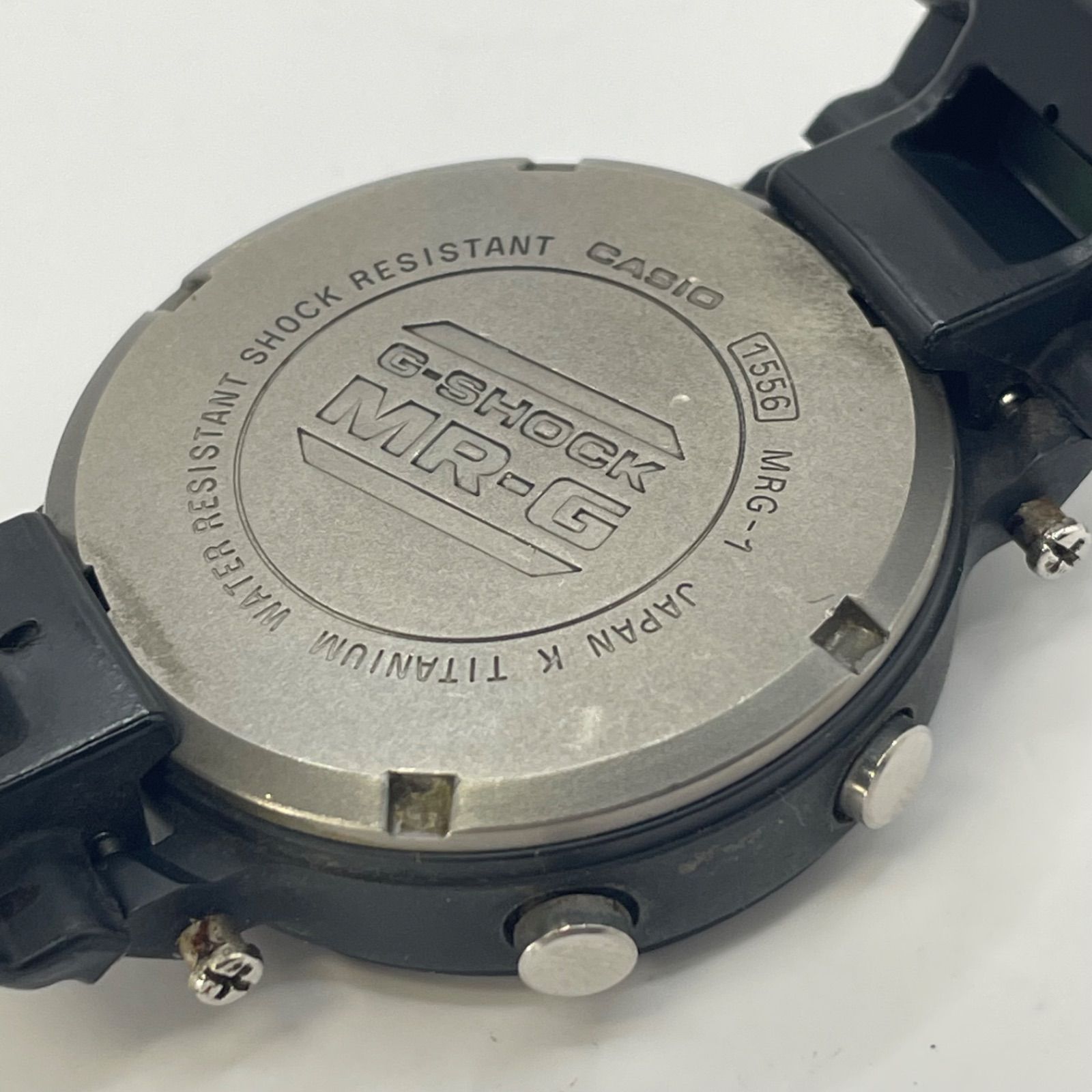 初代】G-SHOCK MRG-1 1556 チタン 2026年4月電池・パッキン交換済 完動