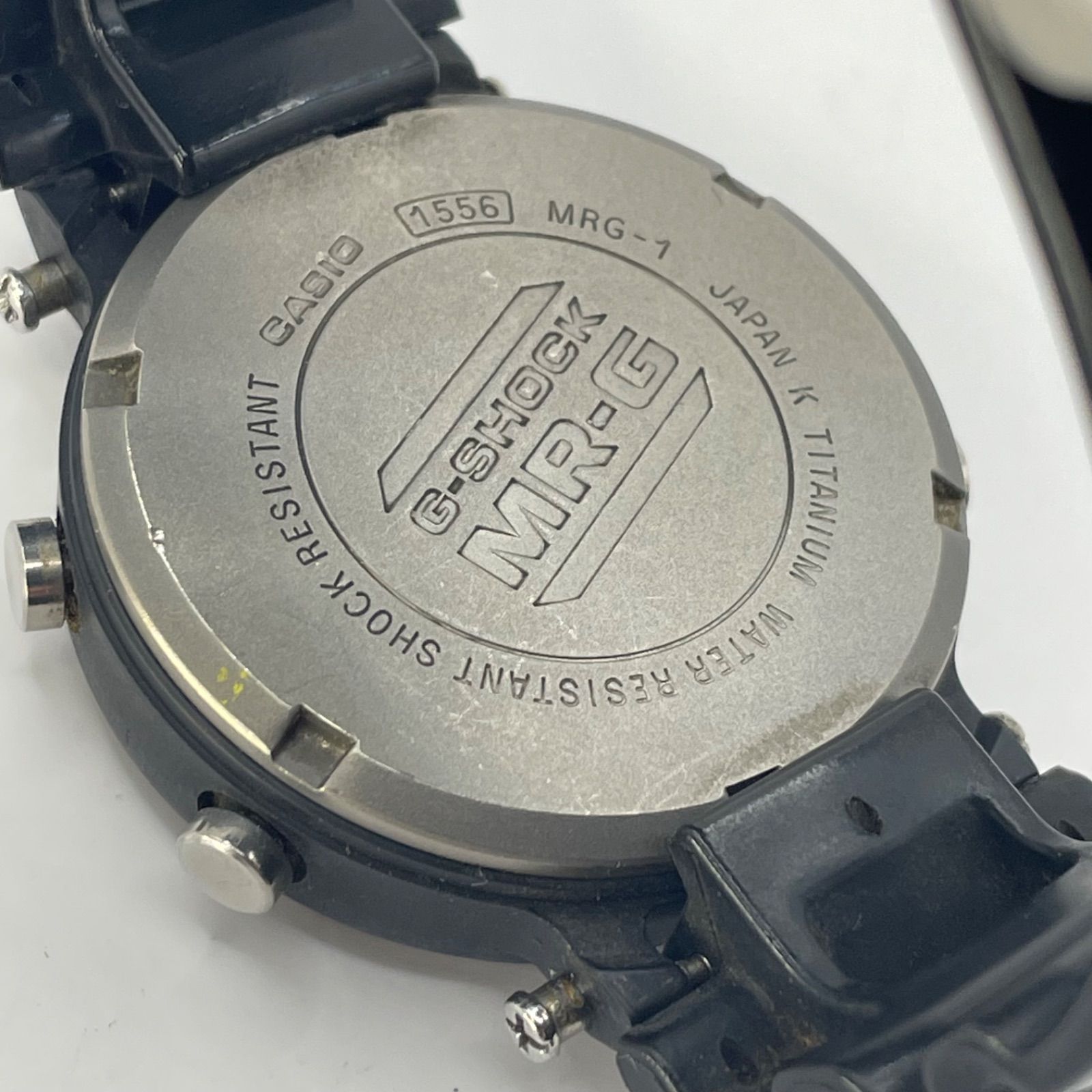 初代】G-SHOCK MRG-1 1556 チタン 2026年4月電池・パッキン交換済 完動