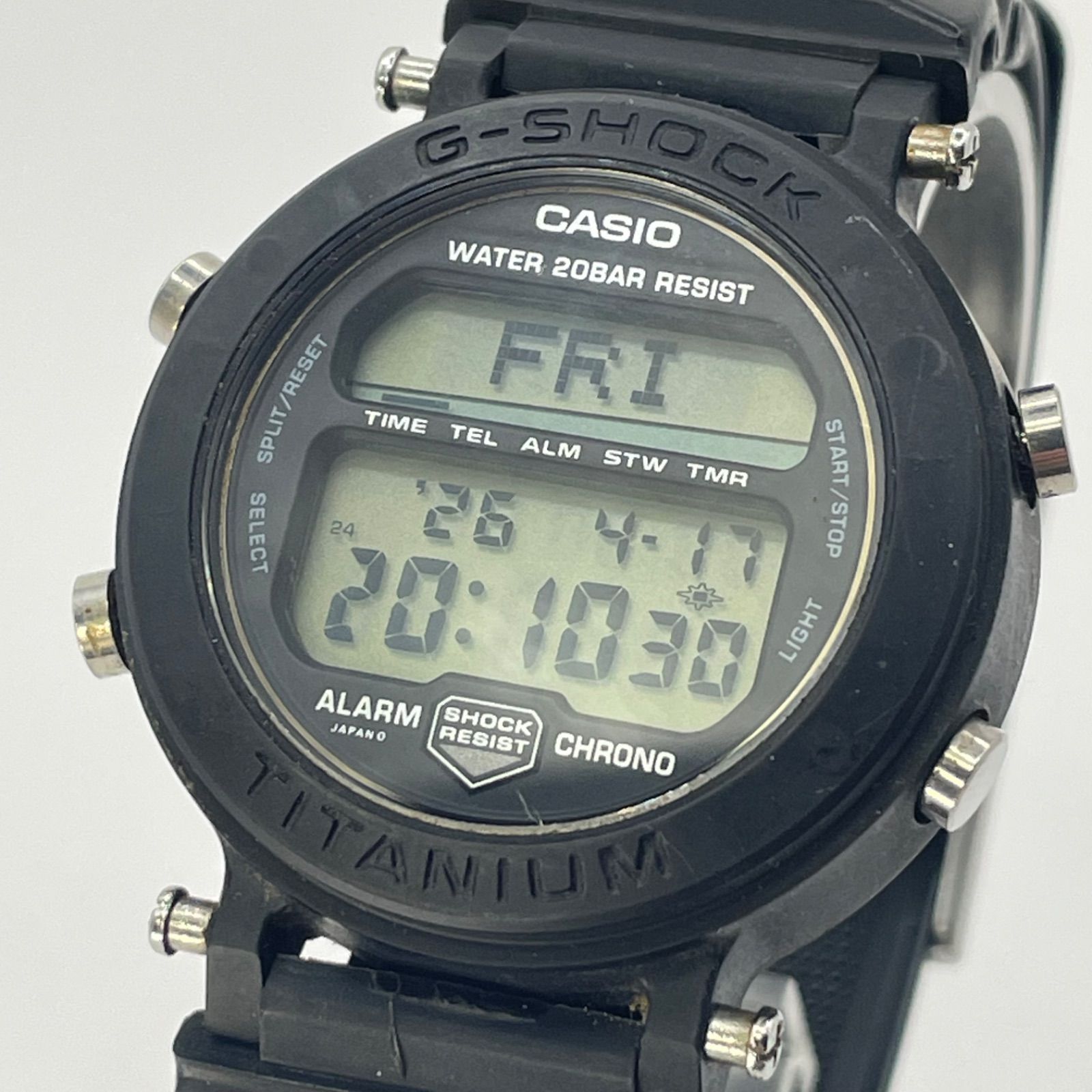 初代】G-SHOCK MRG-1 1556 チタン 2026年4月電池・パッキン交換済 完動