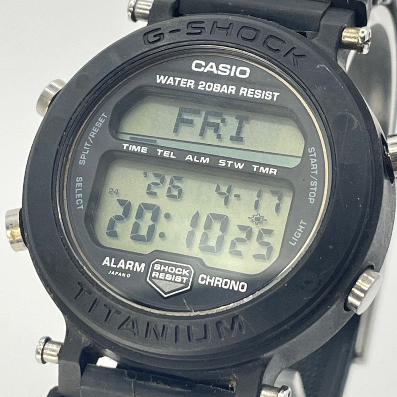 初代】G-SHOCK MRG-1 1556 チタン 2026年4月電池・パッキン交換済 完動