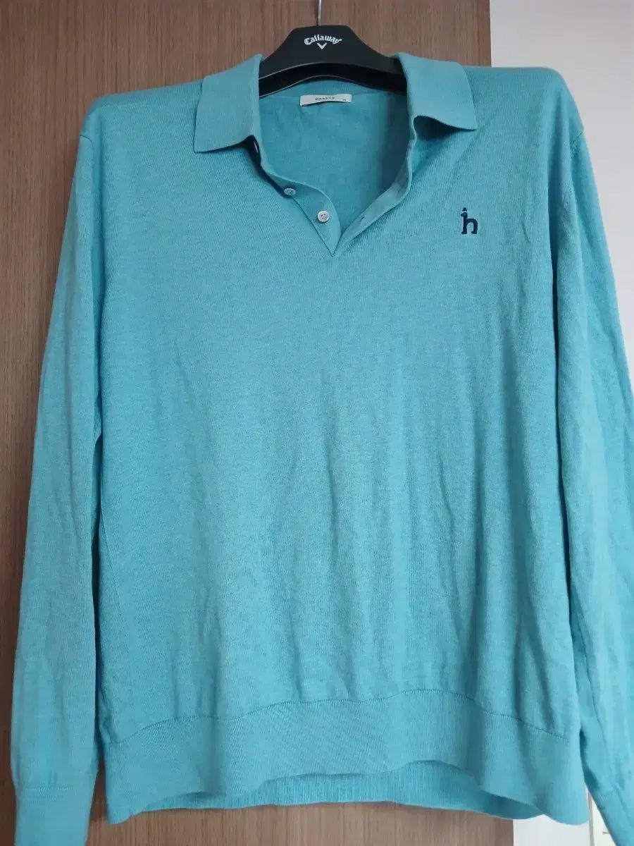 HAZZYS へジス 長袖 コットン混 シルク KARA（カラ） ニット Tシャツ 110