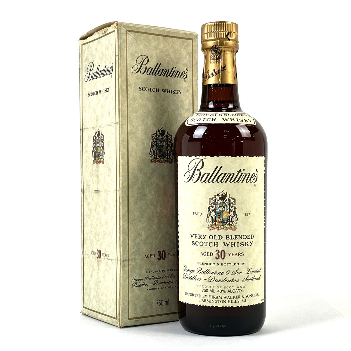 Ballantine's 30年 スコッチウイスキー 750ml 古酒 Ballantine's 古酒 スコッチ ウイスキー バランタイン 30年 40% 700ml