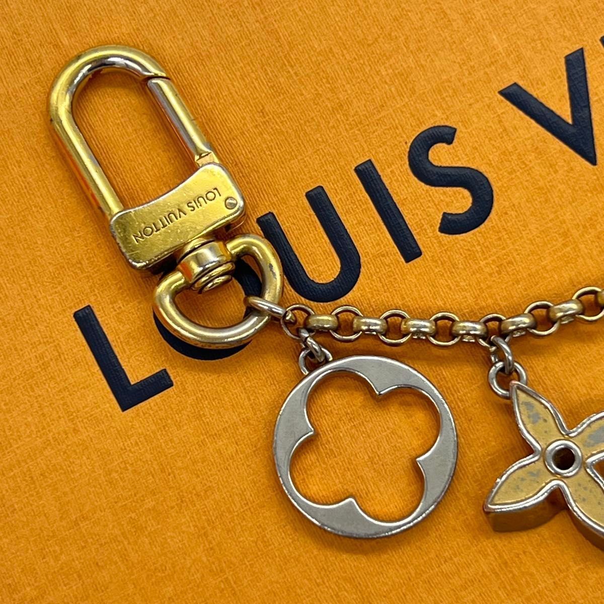 LOUISVUITTON ルイヴィトン M65111 チャーム ゴールド シルバー メタル