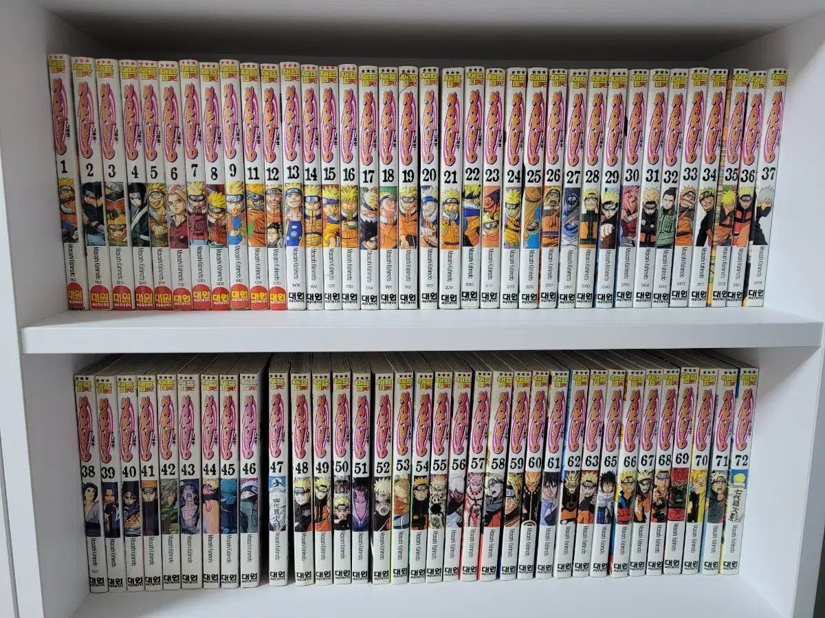 ナルト全巻セット 72巻中2巻欠(27巻・55巻) 【公式通販】