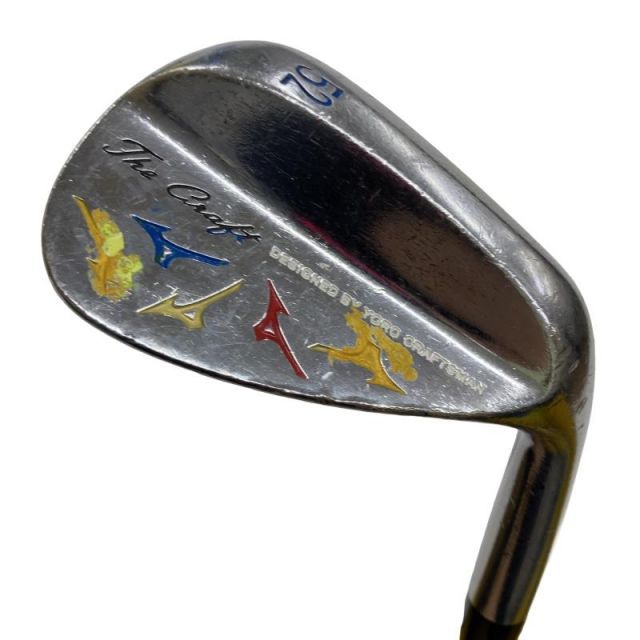 中古】 ミズノ ミズノ THE CRAFT 52° ウェッジ WG Dynamic Gold 95