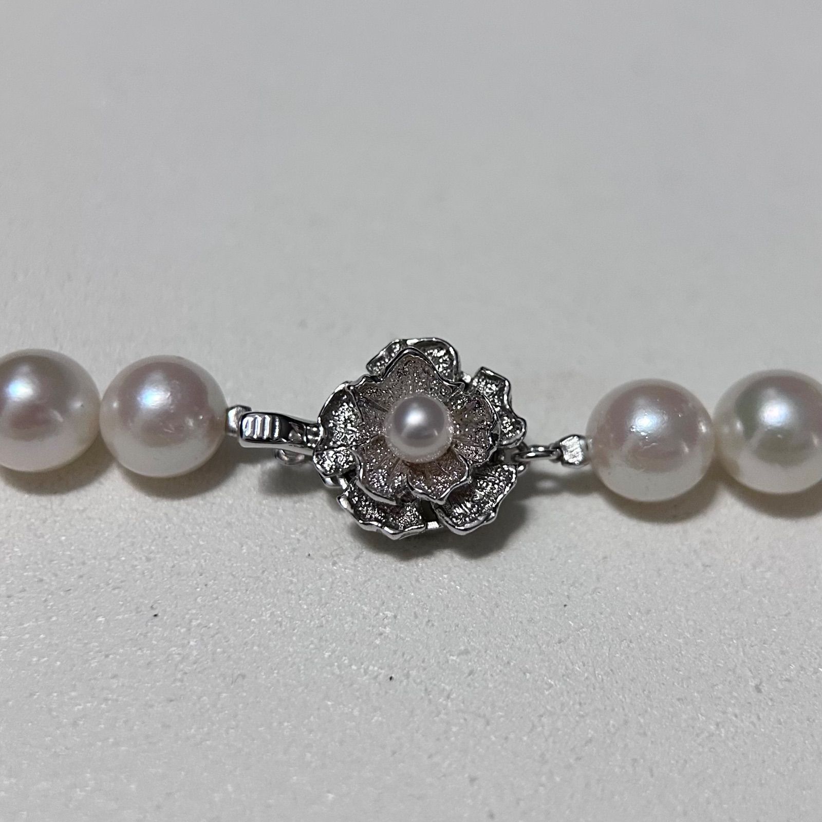 大珠✨極美品】 あこや真珠 約8.5-9.0mm パール ネックレス アコヤ 