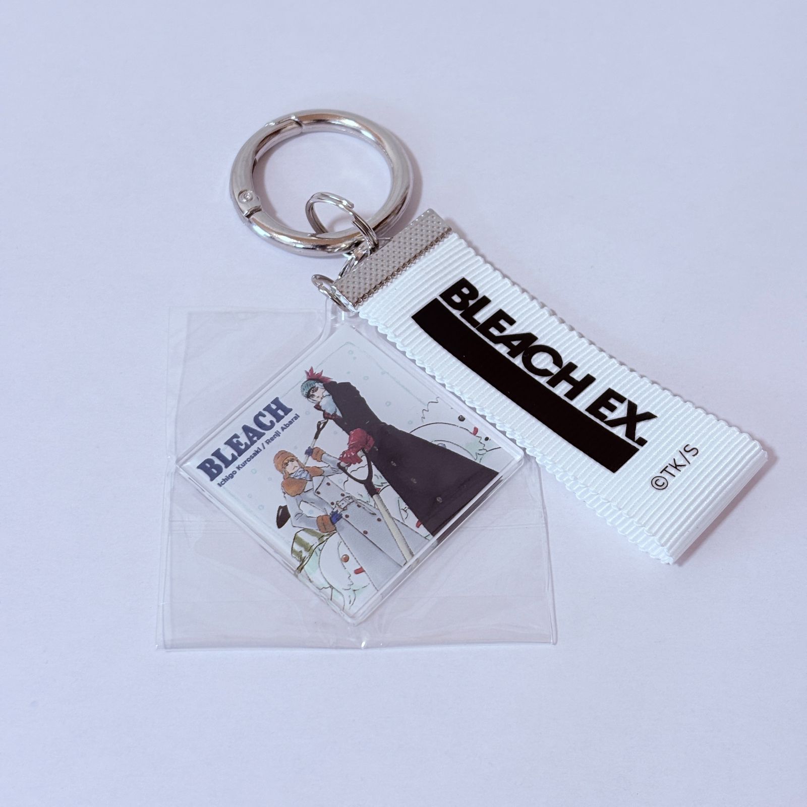 BLEACH原画展 BLEACH EX オリジナルレコードジャケットキーチェーン 