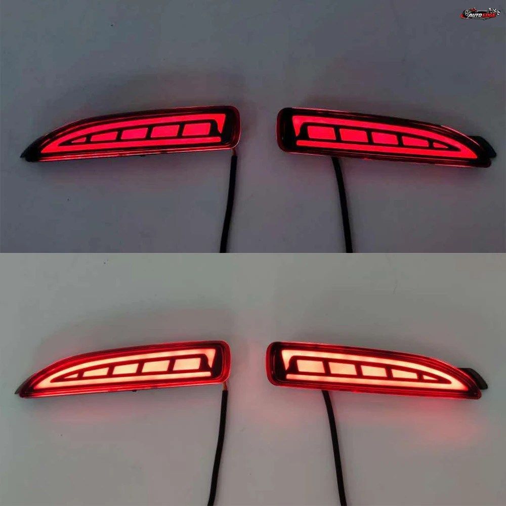 LEDリアバンパーリフレクターブレーキストップライトカースタイリングターンシグナル（マツダ6アテンザ、マツダ2DY、マツダ3アクセラCA240