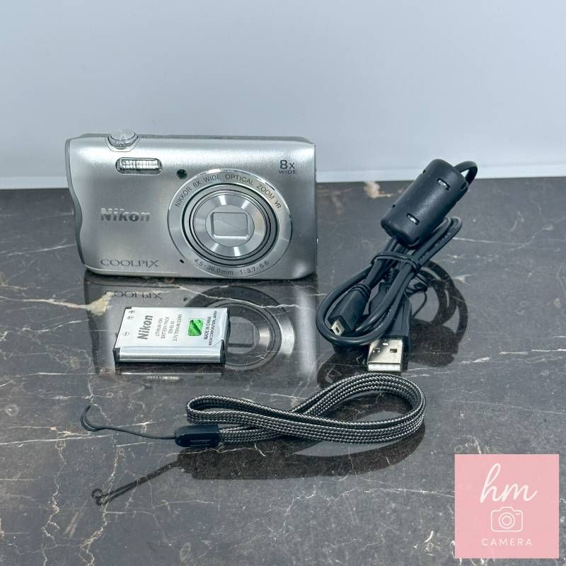 Nikon COOLPIX A300 シルバー コンパクトデジタルカメラ 2005万画素