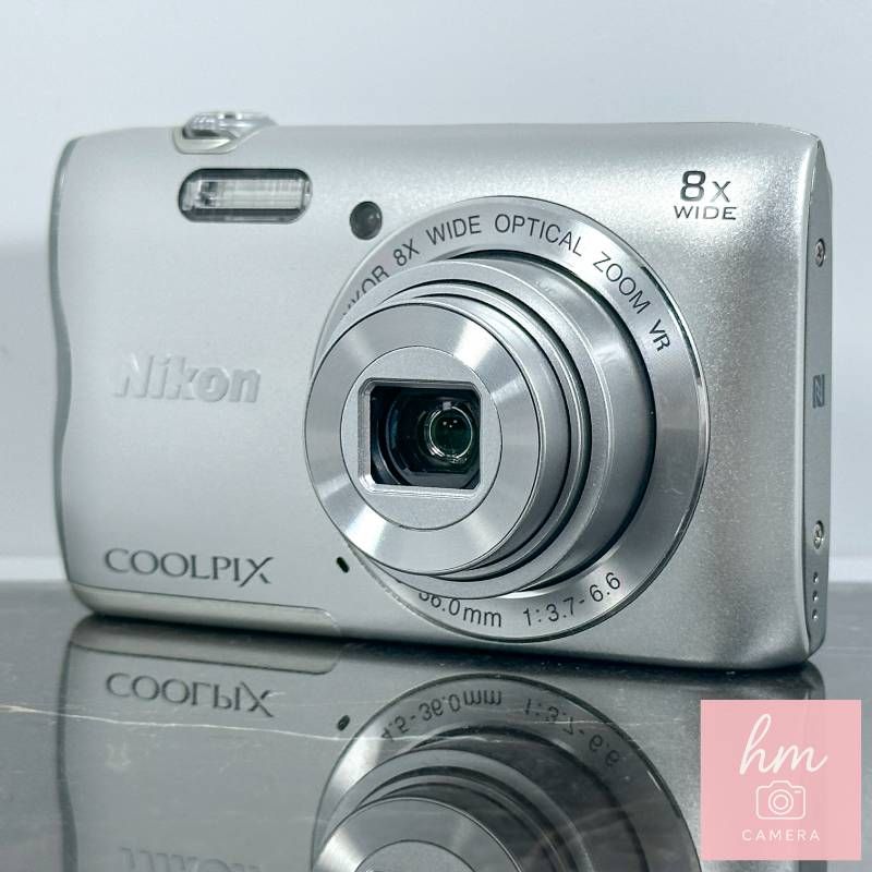 Nikon COOLPIX A300 シルバー コンパクトデジタルカメラ 2005万画素