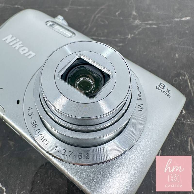 Nikon COOLPIX A300 シルバー コンパクトデジタルカメラ 2005万画素 Nikon COOLPIX A300 シルバー コンパクトデジタルカメラ 2005万画素