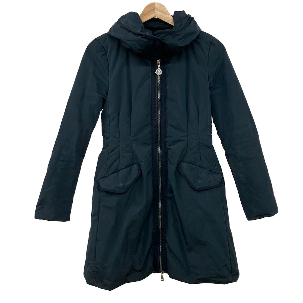 モンクレール ダウンコート ネイビー XS MONCLER(モンクレール) ダウン 