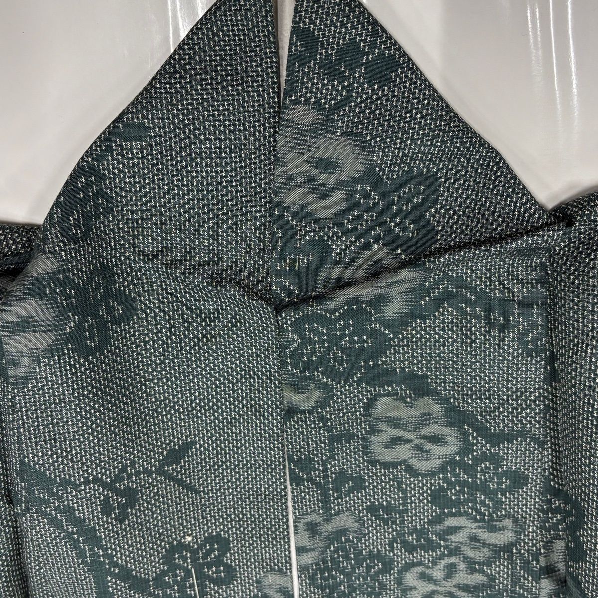 紬 身丈156.5cm 裄丈62.5cm 正絹 名品 【中古】 美品】 紬 身丈156.5cm 裄丈62cm 正絹 秀品 【中古】の通販 by