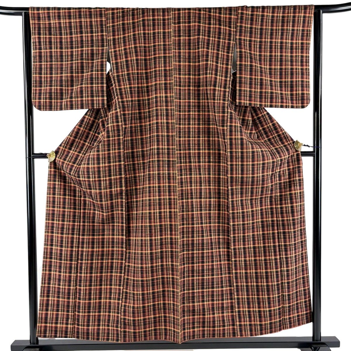 紬 身丈151cm 裄丈66.5cm 正絹 名品 【中古】 紬 身丈155cm 裄丈63cm S 袷 格子 赤茶 正絹 優品 【中古】 - メルカリ